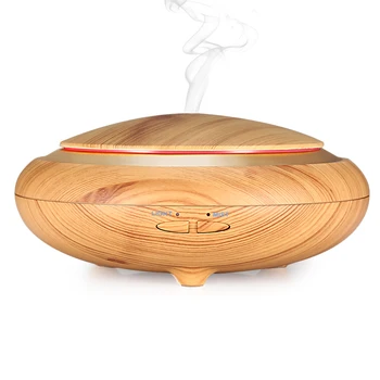 

150ml Aromatherapy Diffuser Aromatherapy Wood Grain Essential Oil Diffuser Ultrasonic Cool Mist Humidifier Office Home