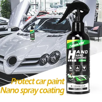 

120ml /100ml Car Nano Spray Coating Agent Automotive Coating Paint Care Liquid Polish Spray Car Cleaning Maintenance Tool