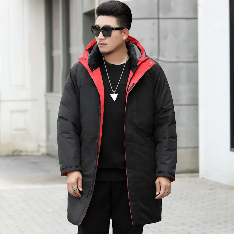 

plus size 10XL 12XL 8XL Winter Jacket Men Stand Collar Male Parka Jacket Mens Solid Thick Jackets and Coats Man Winter Parkas