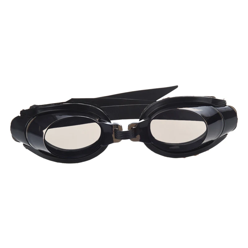 

NOSE&EAR PLUG + BLACK SWIMMING GLASSES SILVER SMOKE ANTIFOG COMFORT