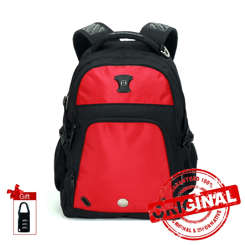 

Men backpack School backpacks studetns bag travel bag 15inch Laptop computer backpack large capacity book bag SW9017
