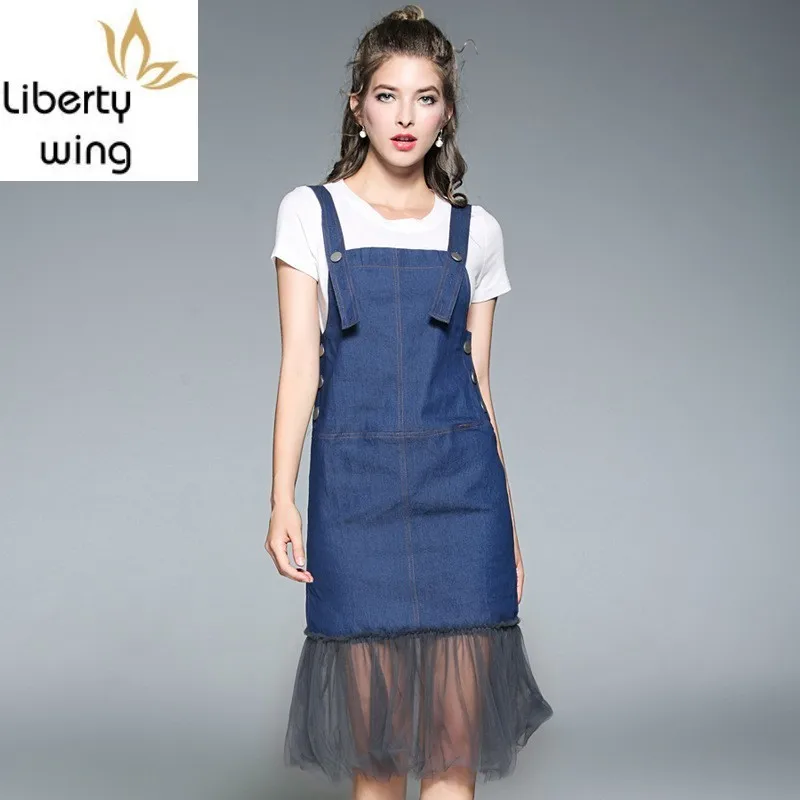 mesh dress with jeans