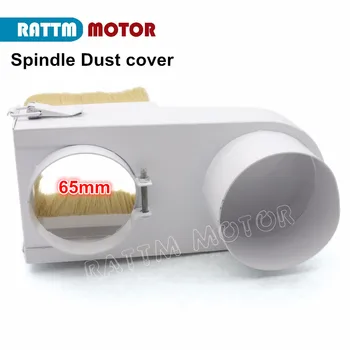 

65mm Spindle dust cover CNC Router Vacuum Cleaner Dust protection for CNC woodworking engraving machine Dustproof dust removal