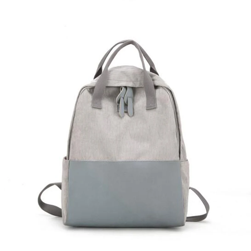 

Backpack Women Corduroy Backpack Large Capacity School Bag Laptop Bag Ladies Backpack School Backpack for Teenage Girl Mochila