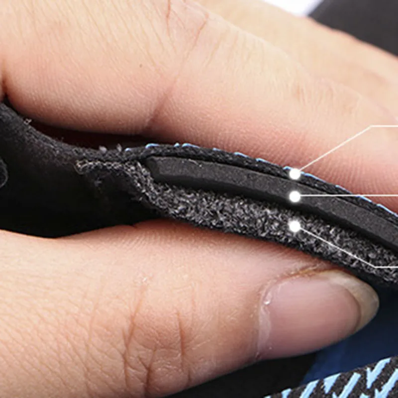 Outdoor Bicycle Riding Gloves Shock-absorbing Anti-slid Full Finger Touch Screen Winter Cycling warm