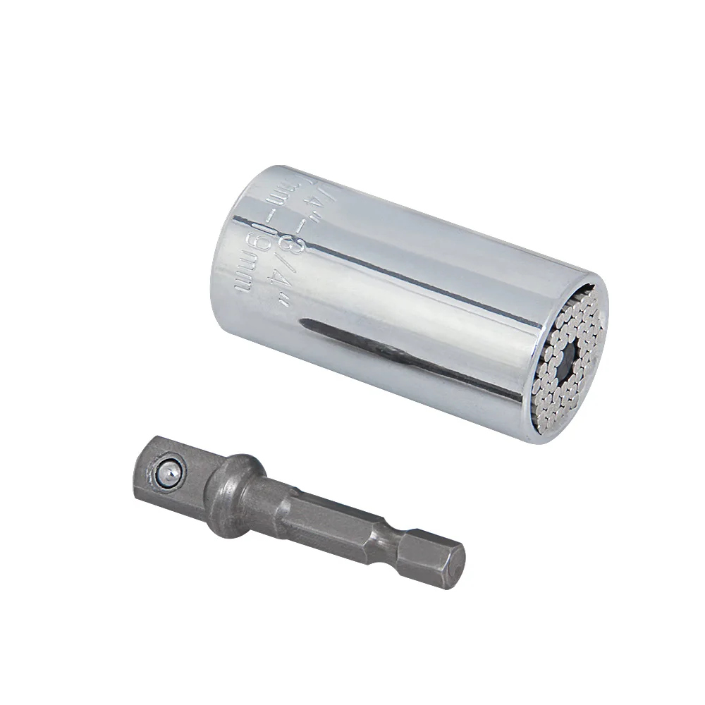 Набор гаечных ключей универсальный набор головок 7 19 мм материал Cr V|Статуэтки и