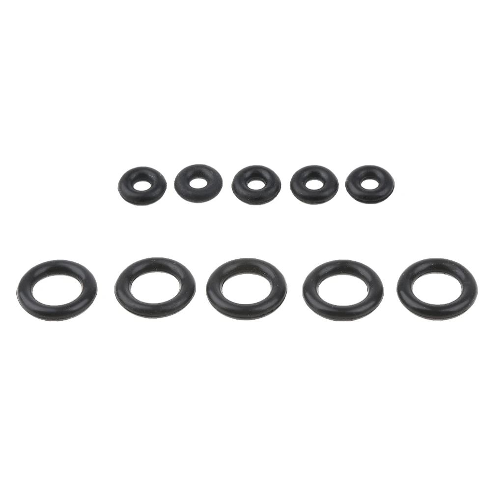 Rubber O Rings 5 Pcs Rubber O Rings Seal Leak-proof Washers Camping Gas Tank Refilling Outdoor Cooking Accessories