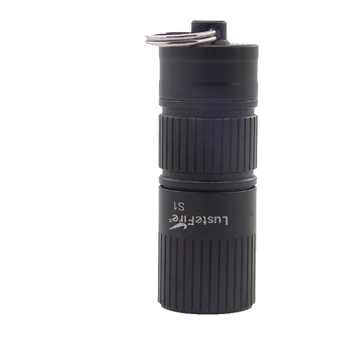 

Lustefire S1 Mini Rechargeable Led Flashlight Keychain Usb Powered 250 Lumens Flash Light IPX8 EDC Lamp Flashlights