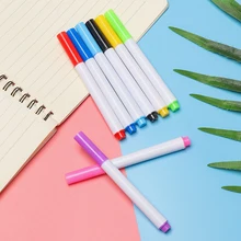 5 шт. стираемая ручка для доски на магните цветная Нетоксичная белая доска красочные художественные маркеры офисные школьные принадлежности рисунок граффити