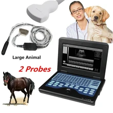 CMS600P2-VET B Ultrasound Machine Scanner Veterinary Ultrasonography Ultrasonic Detector Animals Convex and Rectal 2 Probes