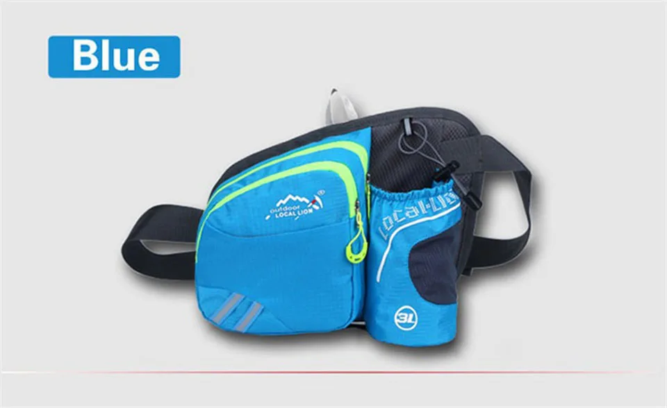 Водонепроницаемая Мужская и Женская поясная сумка для бега, сумка для спорта на открытом воздухе, фитнеса, бега, велоспорта, поясные сумки с держателем для бутылок с водой