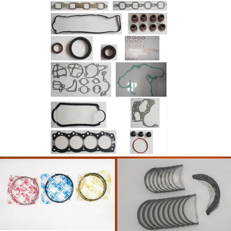 4FD1 4FG1T Engine Full gasket set kit crankshaft connecting rod bearing piston ring for ISUZU FARGO Bus 2.2 TD D 2189CC | Автомобили и