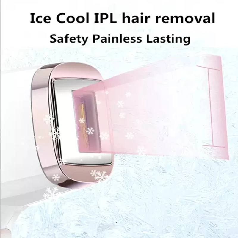 Ice Cool IPL лазерное устройство для удаления волос средство для безболезненного удаления волос эпилятор для женщин с 300000 вспышками для домашнего использования лазерная машина