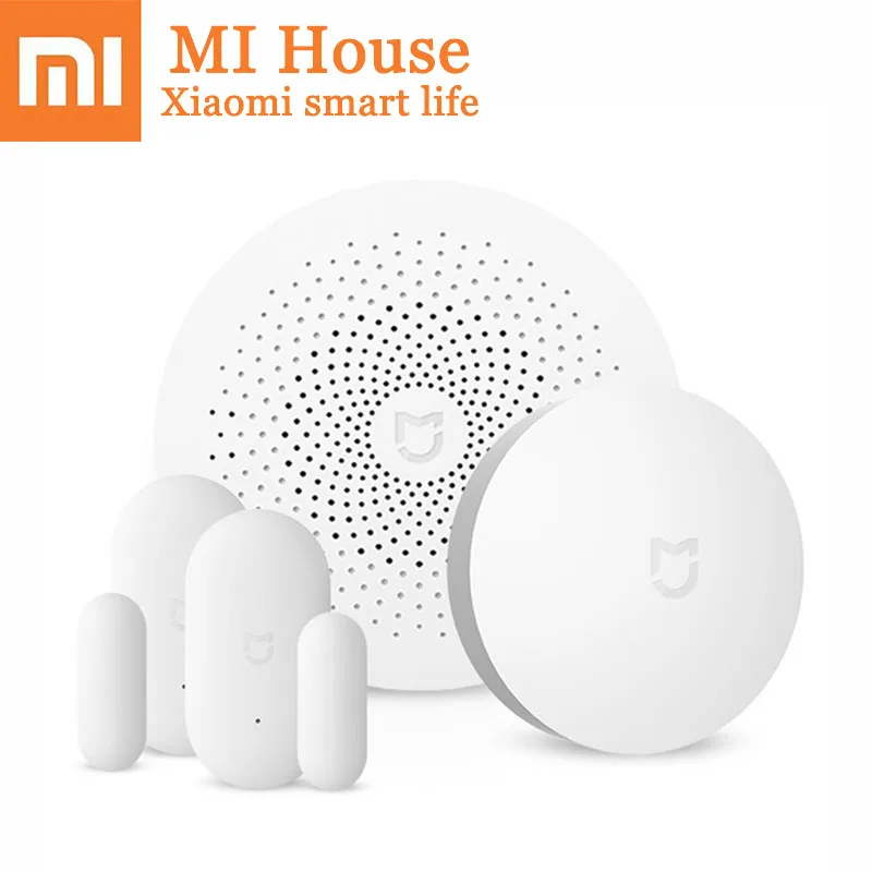 

Xiaomi Smart Home Temperature Control Kit Mijia Household Security Set APP Control Door Window Sensor Human Body Sensor Gift