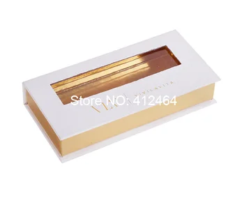 

Multi color printing paper packaging box for lashes and PVC bright window