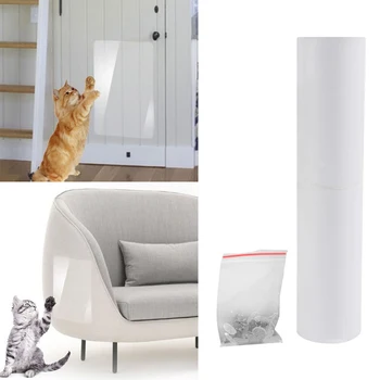 

Clear Cat Scratch Deterrent Tape Protector Anti-Scratch Cat Training Sticky Tape