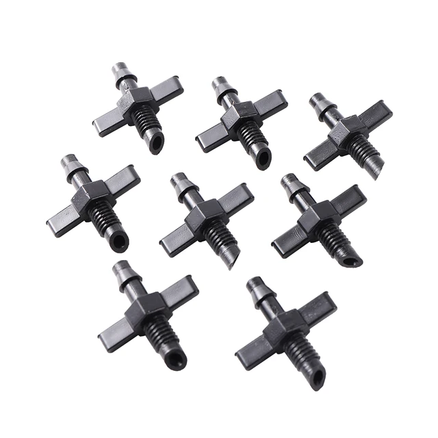 1/4 "Barb És 6 Mm -Es Szál Egyenes Csatlakozó Kerti Öntözőcső Cső Tömlőszerelvények Pvc Öntözés Csatlakozás 20Db - Image 5