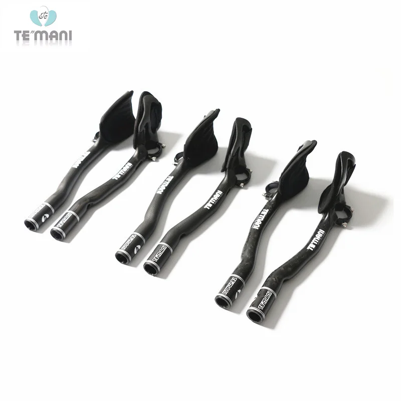 TEmani углеродный TT руль для гонок, Триатлон для отдыха 3K 12K UD T800