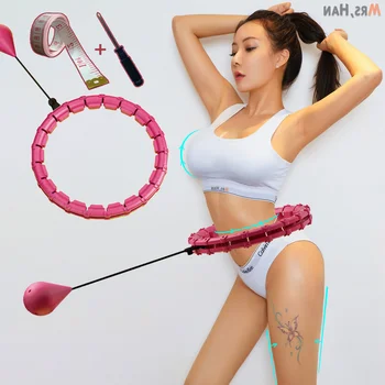 28 Smart Adjustable Sport Hoops Abdominal Thin Waist Exercise Detachable Hola Massage Fitness Hoop Gym Home Training Weight Loss 1