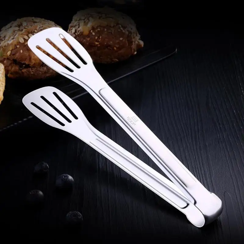 Stainless Steel Bread Salad Meat Clips BBQ Buffet Anti Heat Kitchen Gadgets Stainless Steel Gadgets Bread Salad Meat Clip