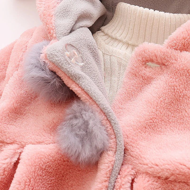Mayfair Cabin/куртка для маленьких девочек коллекция года, осенне-зимняя теплая куртка Рождественский зимний комбинезон для девочек, пальто От 1 до 4 лет куртка с искусственным мехом, флисовое пальто