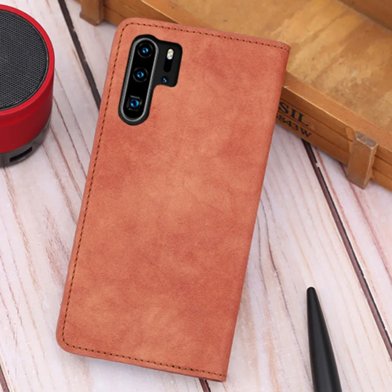Флип Чехол Для huawei P10 P20 P30 Lite Коврики 9 10 20 Pro Y6 Y7 Y9 P smart Pu Винтаж кожаный чехол для Honor 8X 7a 9 9X10 20 lite - Цвет: Coffee