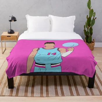 

Tyler Herro Vice Throw Blanket Soft Sherpa Blanket Bed Sheet Single Knee Blanket Office Nap Blanket