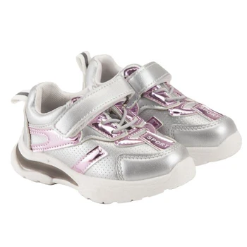 

Sneakers for children, color silver