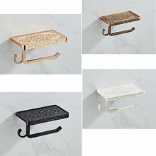 Европейский держатель для бумажных полотенец из нержавеющей стали с алюминиевой рамкой в античном Рулоне