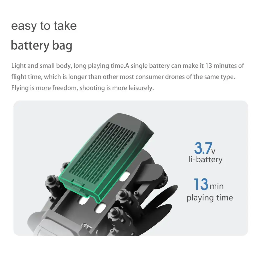 2020 LS-MIN New Mini Drone 4K 1080P HD Camera WiFi Fpv Air Pressure Altitude Hold Foldable Quadcopter RC Drone Toy