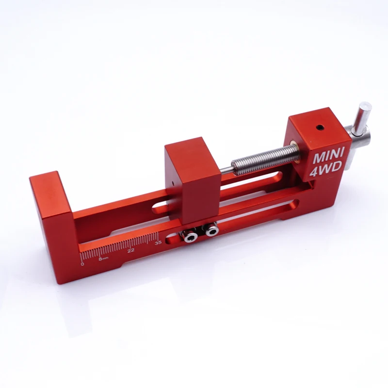 Съемник колес инструмент для снятия шин направляющий роликовый подшипник демонтаж шин экстрактор Tamiya Mini 4WD Инструменты Большой/малый тип - Цвет: large red