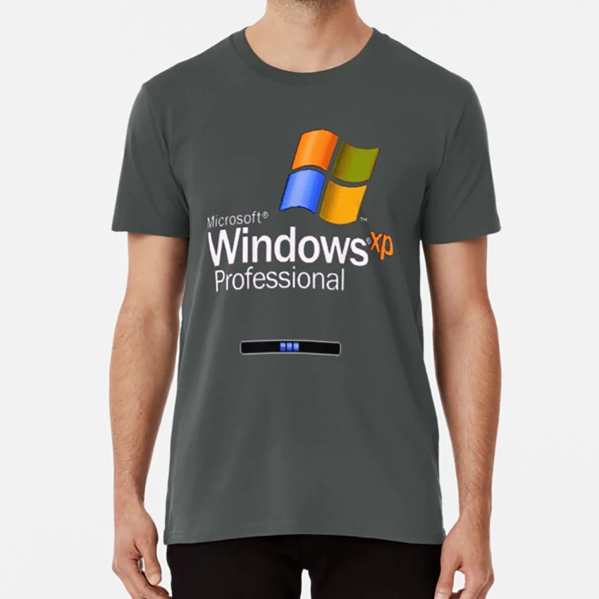 Windows xp Tシャツ,面白いスタルジア,記念,白 - AliExpress