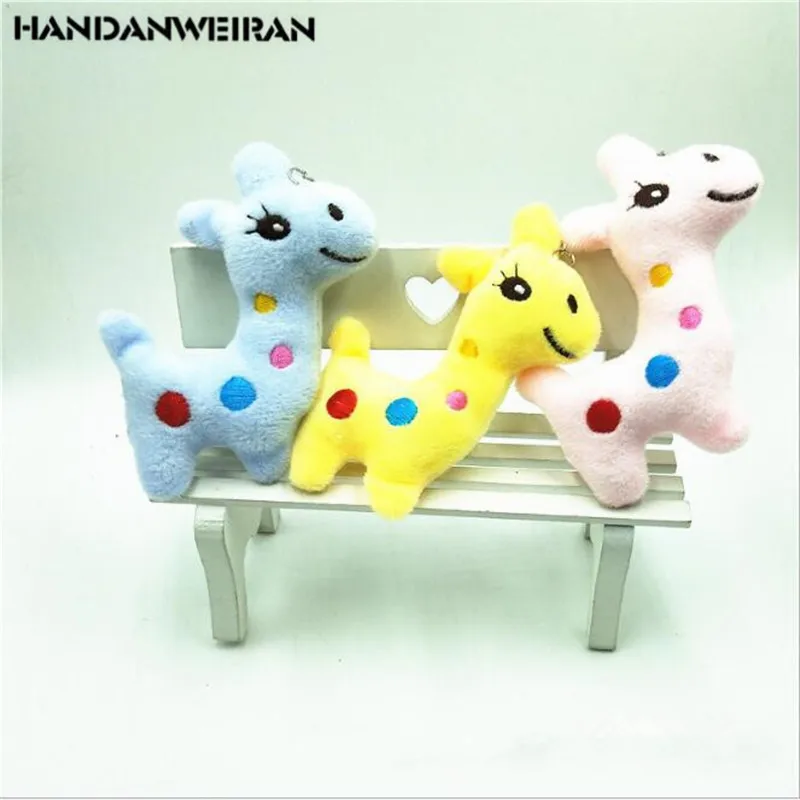 

1pcs Cute Alpaca Plush Toy Doll Keychain Backpack Charm Spot Stuffed Animal A Toys For Girls 10CM Nice Thing HANDAN WEIRAN