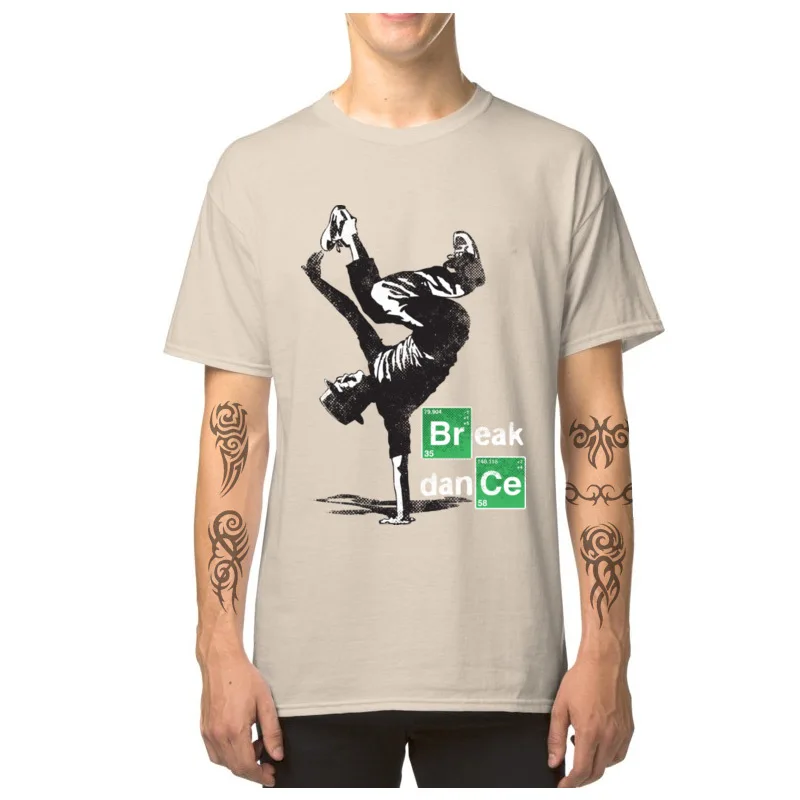 Break_dance_1640 All Cotton T-Shirt for Men Short Sleeve Tops Shirt Prevalent Summer/Autumn O Neck Tops T Shirt Casual Break_dance_1640 beige