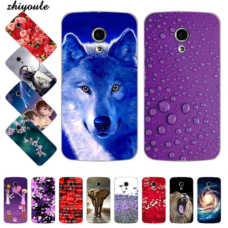 Funda Motorola Moto G2 G 2ª generación, XT1063, XT1068, XT1069, Original, de plástico, con estampado de dibujos animados, fundas Drawin|Fundas antigolpes para teléfono| - AliExpress
