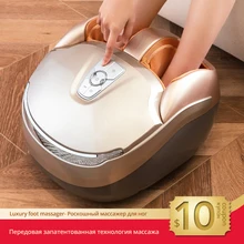 MARESE Électrique Masseur De Pieds Machine Avec Massage À Vibrations Profondes Chauffé Roulant Pétrissage Air Compression Convient Pour Euro Taille 48