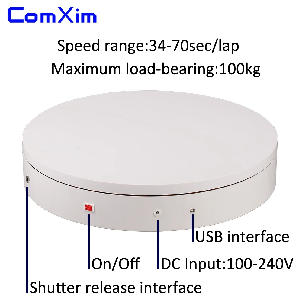 50 см нагрузка 100 кг дистанционный Wi-Fi ПК Регулировка направления скорости поддержка интерфейса затвора фотография Поворотная модель Дисплей Стенд ComXim