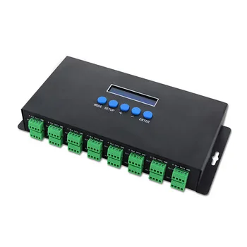 

ethernet port led display controller, RGB pixel light SPI led 2812 controller