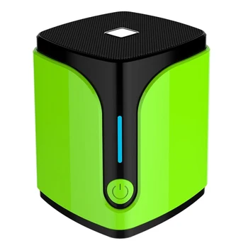 

Portable Wireless Bluetooth Speaker Multifunction Hands-Free Call Plug-In Card Subwoofer Stereo Bass Outdoor Loudspeaker Green