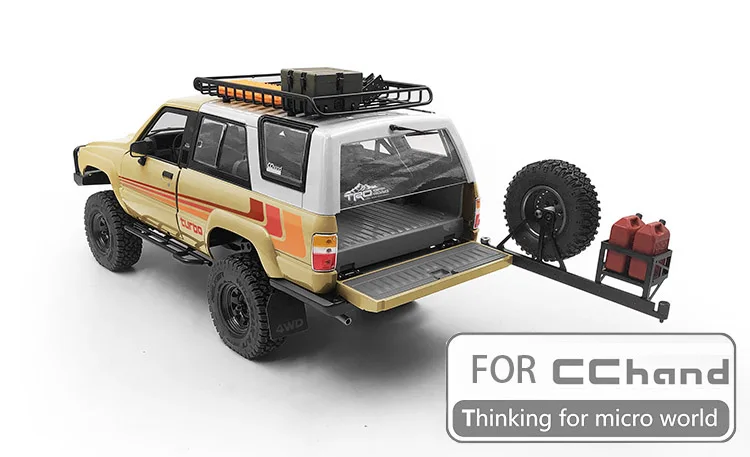 Прочный металлический задний бампер для RC4WD TF2 4runner корпус + шасси|Детали и