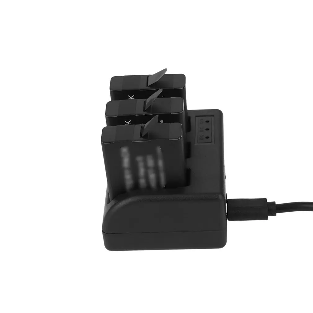 Подходит для Gopro Ahdbt-501 три аккумулятора 501 три зарядки защита от перезарядки Зарядное устройство
