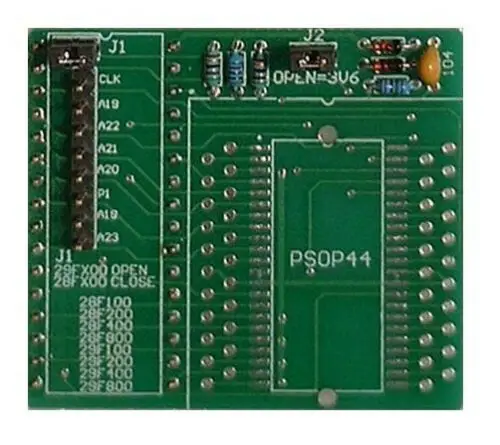 Простой PSOP44 адаптер для LPT Willem программатор EPROM