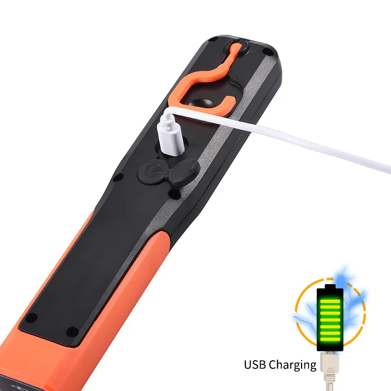Лампа рабочая Светодиодная Рабочая на аккумуляторе с usb и встроенным