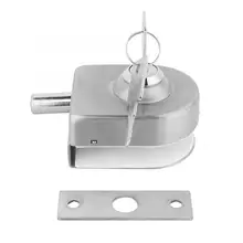 Стеклянный дверной болт из нержавеющей стали, стеклянный дверной замок, защелка для дома, аксессуары для ванной комнаты