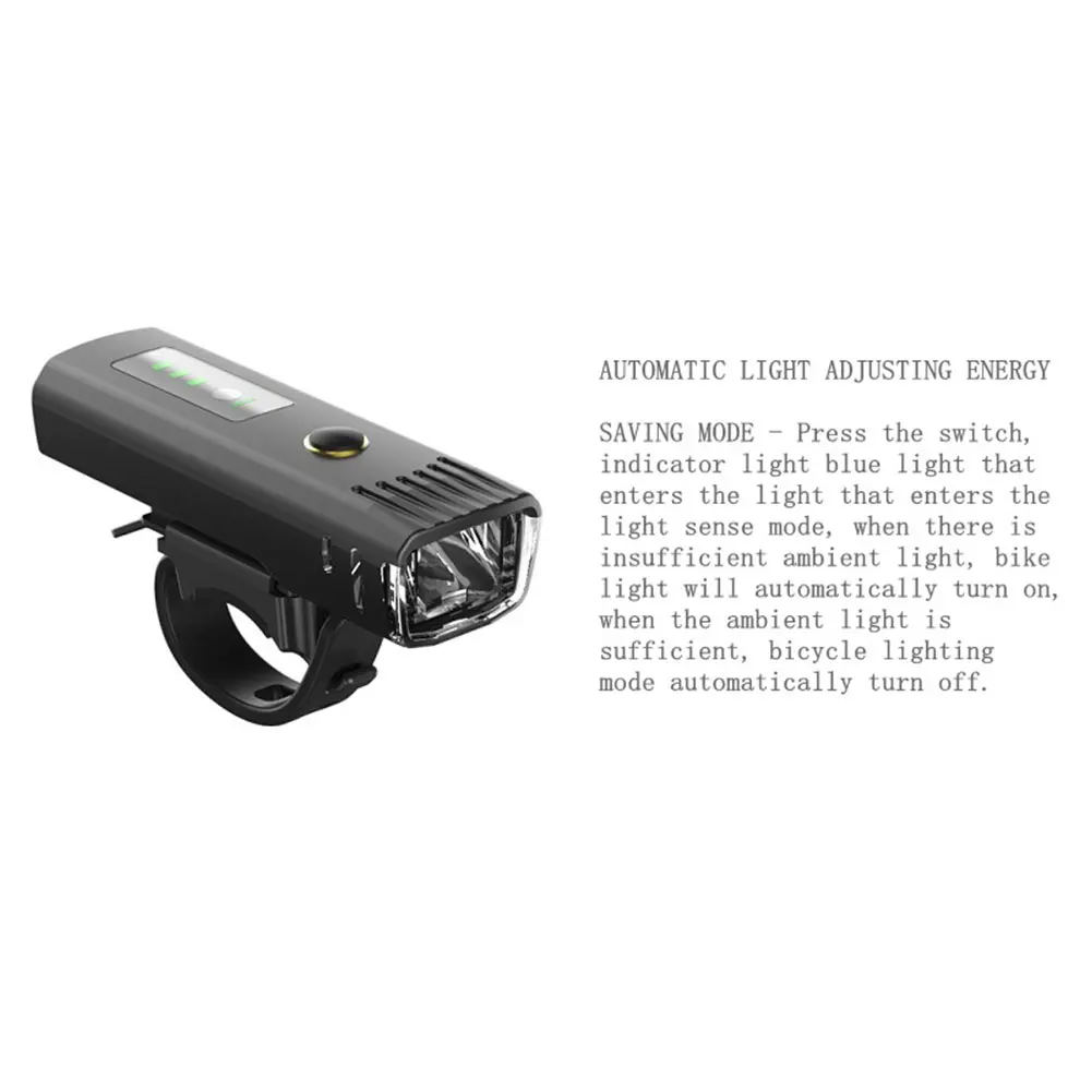Bike Light USB Rechargeable 4 Mode Bicycle Front Light lamp Bike Headlight Waterproof Cycling LED Flashlight Lantern For Bike