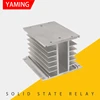SSR 10-100A Solid State Relay Radiator Base Fin Other Spare Parts Mini Heat Sink Dissipation Three Phase Aluminum ► Photo 1/4