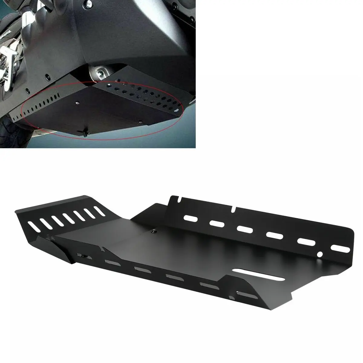Motorcycle Belly Pan Engine Plates Covers For Honda Goldwing GL1800 2001-2017 F6B 2013-2017 Trike 2016 Unpainted/black | Автомобили и