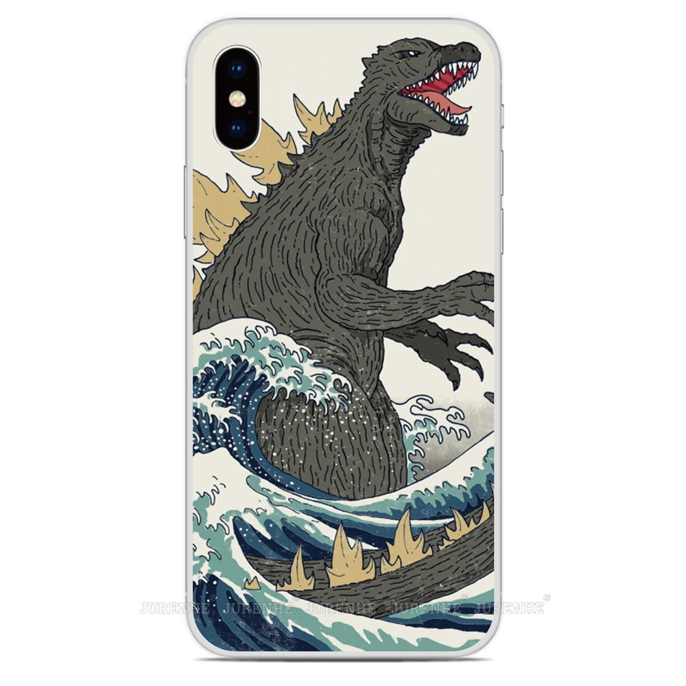 Wave off Kanagawa силиконовый чехол для iPhone 11 Pro X XR XS MAX 6 6S 7 8 9 Plus для iPod Touch 5 6 7 Мягкий ТПУ чехол для телефона