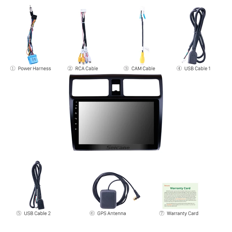 US $69.50 Seicane Car Gps Navigation Radio For 2005 2006 2007 2008 2009