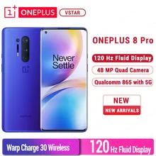 Firmware global oneplus 8 pro 5g smartphone 6.78 polegada snapdragon 865 octa núcleo android 10 30w carregador 2k 120hz nfc
